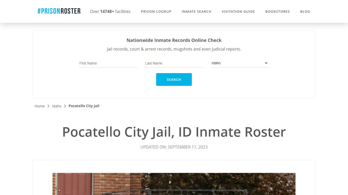 Pocatello City Jail, ID Inmate Roster - Prisonroster